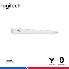TECLADO LOGITECH PEBBLE 2 K380S WIRELESS/BLUETOOTH WHITE