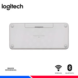 TECLADO LOGITECH PEBBLE 2 K380S WIRELESS/BLUETOOTH WHITE