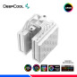 COOLER DE PROCESADOR DEEPCOOL AG620 DIGITAL WH, ARGB COOLER DE PROCESADOR DEEPCOOL AG620 DIGITAL WH, ARGB