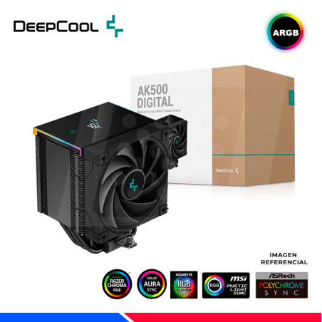 COOLER DE PROCESADOR DEEPCOOL AK500 DIGITAL