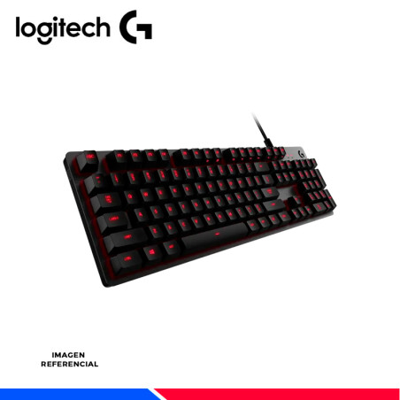 TECLADO MECANICO LOGITECH G413 LED ROJO, CARBON