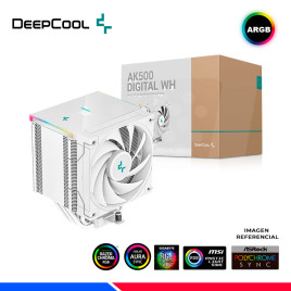 COOLER DE PROCESADOR DEEPCOOL AK500 DIGITAL WH