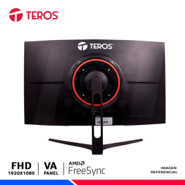 MONITOR TEROS TE-2731S, 27" CURVO VA, FHD, 100Hz, 5ms, FreeSync