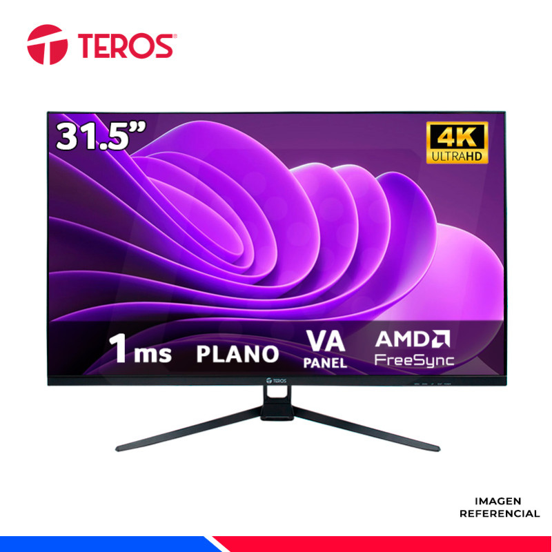 MONITOR TEROS TE3252S, 31.5" VA, 4K UHD, 60Hz, 1ms, FreeSync MONITOR TEROS TE3252S, 31.5" VA, 4K UHD, 60Hz, 1ms, FreeSync
