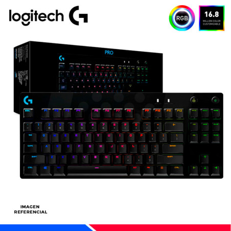 TECLADO MECANICO LOGITECH PRO RGB BLACK