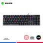 KIT GAMING HALION DAMON HA-863C BLACK, TECLADO + MOUSE, SWITCH RED, RGB KIT GAMING HALION DAMON HA-863C BLACK, TECLADO + MOUSE, SWITCH RED, RGB