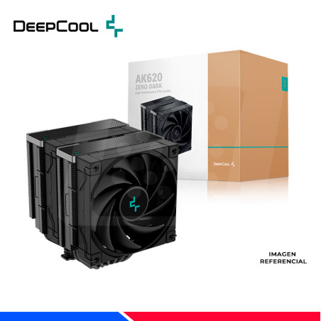 COOLER DE PROCESADOR DEEPCOOL AK620 ZERO DARK