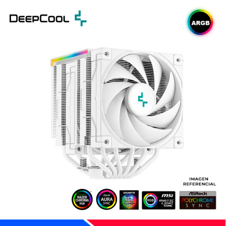 COOLER DE PROCESADOR DEEPCOOL AK620 DIGITAL WH