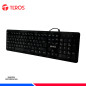TECLADO TEROS TE-4065N, LAVABLE, IPX7, USB, BLACK TECLADO TEROS TE-4065N, LAVABLE, IPX7, USB, BLACK