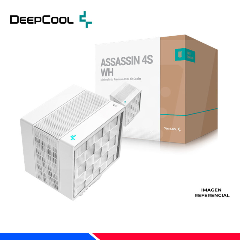 COOLER DE PROCESADOR DEEPCOOL ASSASSIN 4 WHITE, AMD, INTEL