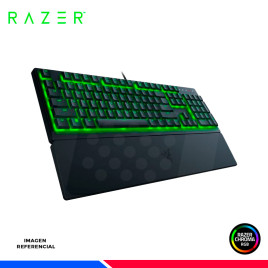 TECLADO RAZER ORNATA V3 X MEMBRANA LOW PROFILE SP CHROMA BLACK