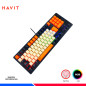 TECLADO HAVIT GAMENOTE KB512L-SP, MECANICO, SWITCH RED, LED-RGB TECLADO HAVIT GAMENOTE KB512L-SP, MECANICO, SWITCH RED, LED-RGB