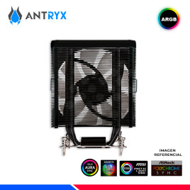 COOLER DE PROCESADOR ANTRYX MIRAGE INFINITY BLACK, ARGB