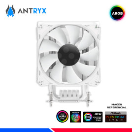 COOLER DE PROCESADOR ANTRYX MIRAGE INFINITY WHITE, ARGB