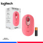 MOUSE LOGITECH POP BLUETOOTH CORAL/ROSE