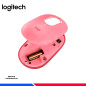 MOUSE LOGITECH POP BLUETOOTH CORAL/ROSE