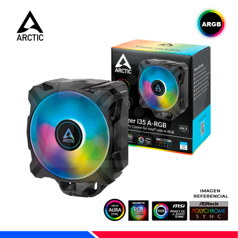 COOLER DE PROCESADOR ARCTIC FREEZER i35, A-RGB