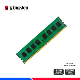 MEM. RAM KINGSTON ValueRAM, 8GB DDR4 3200 MHZ.