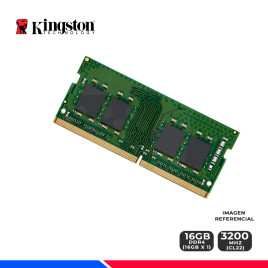 MEM. RAM KINGSTON VALUE SODIMM 16GB DDR4 3200 MHZ