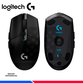 MOUSE GAMING LOGITECH G305 LIGHTSPEED WIRELESS BLACK