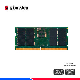 MEM. RAM SODIMM KINGSTON 16GB DDR5 5200 MHZ.