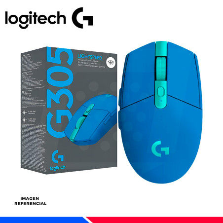 MOUSE GAMING LOGITECH G305 LIGHTSPEED WIRELESS BLUE