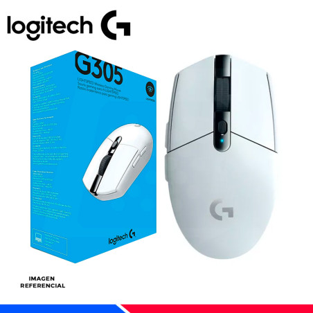 MOUSE GAMING LOGITECH G305 LIGHTSPEED WIRELESS WHITE