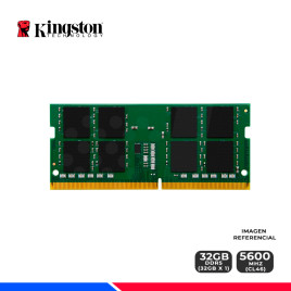MEM. RAM SODIMM KINSGTON KVR 32GB DDR5 5600 Mhz.