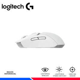 MOUSE GAMING LOGITECH G309, LIGHTSPEED WIRELESS, HERO 25K, WHITE