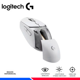 MOUSE GAMING LOGITECH G309, LIGHTSPEED WIRELESS, HERO 25K, WHITE