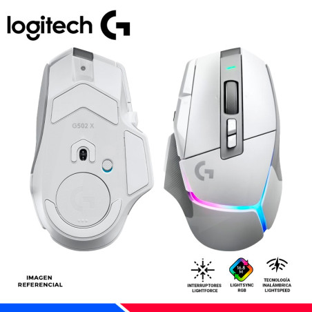 MOUSE GAMING LOGITECH G502 X PLUS WHITE