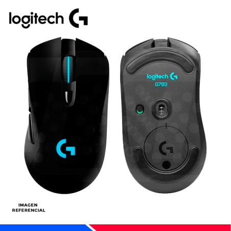 MOUSE GAMING LOGITECH G703 LIGHTSPEED WIRELESS BLACK