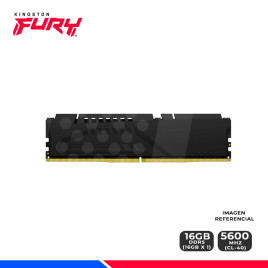 MEM. RAM KINGSTON FURY BEAST, 16GB DDR5 5600 MHZ.