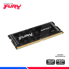 MEM. RAM SODIMM KINGSTON FURY IMPACT 16GB DDR5 4800 MHZ.