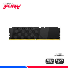 MEM. RAM KINGSTON FURY BEAST, 32GB DDR5 5600 MHZ.