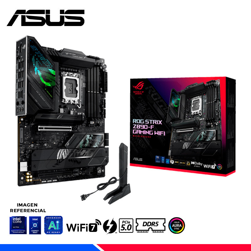 MAINBOARD ASUS ROG STRIX Z890 -F GAMING WIFI, DDR5, LGA 1851
