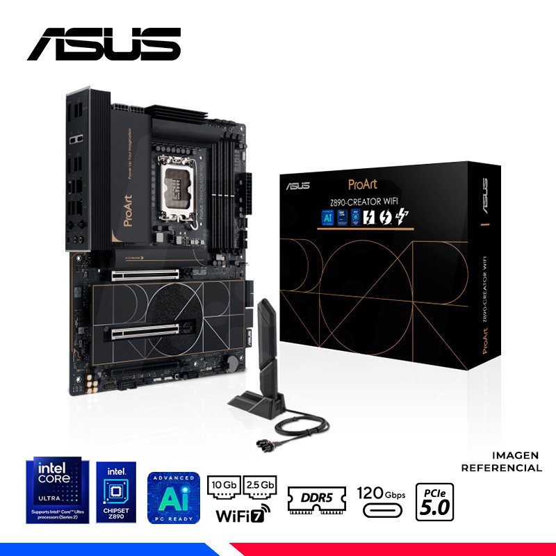 MAINBOARD ASUS PROART Z890 CREATOR WIFI, DDR5, LGA 1851