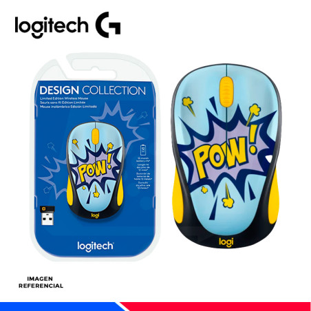 MOUSE INALAMBRICO LOGITECH M317C POW YELLOW/BLACK