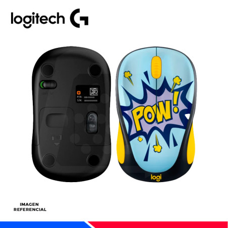 MOUSE INALAMBRICO LOGITECH M317C POW YELLOW/BLACK