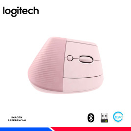 MOUSE INALAMBRICO/BT LOGITECH LIFT VERTICAL ERGONOMIC ROSE
