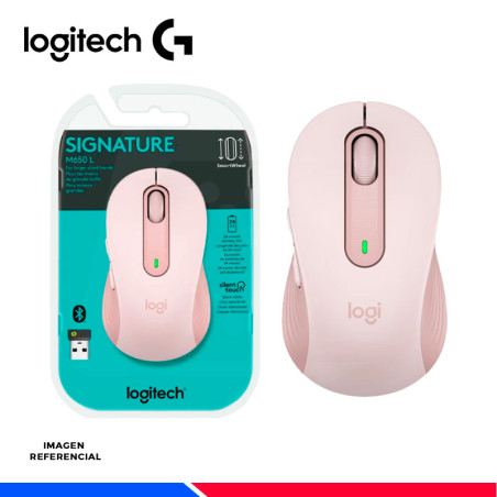 MOUSE INALAMBRICO/BT LOGITECH SIGNATURE M650 ROSE