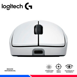 MOUSE LOGITECH G PRO 2 LIGTHSPEED WIRELESS, HERO 2, 44K Dpi, RGB, WHITE
