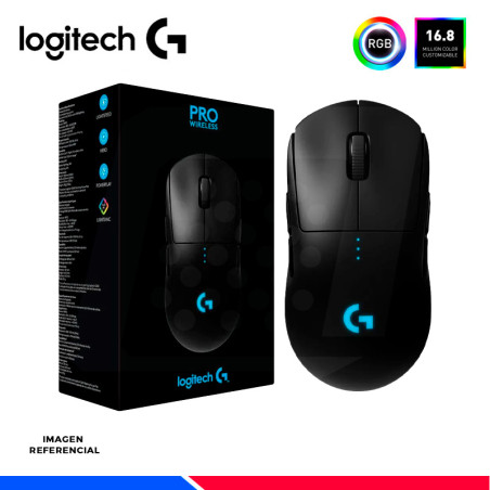 MOUSE LOGITECH G PRO LIGHTSPEED WIRELESS HERO 25K RGB BLACK