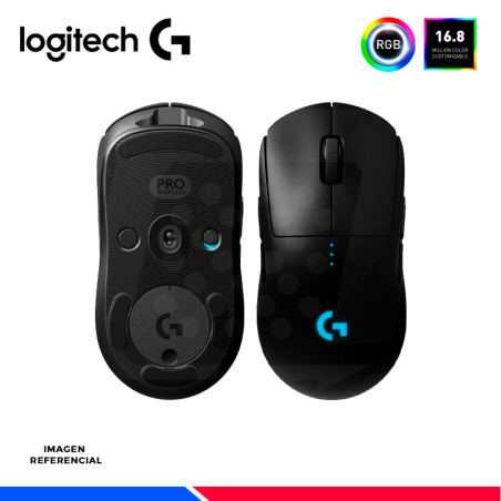 MOUSE LOGITECH G PRO LIGHTSPEED WIRELESS HERO 25K RGB BLACK