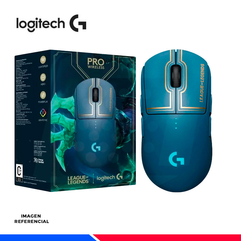 MOUSE LOGITECH G PRO LIGTHSPEED WIRELEES HERO 25K RGB OF LEGENDS MOUSE LOGITECH G PRO LIGTHSPEED WIRELEES HERO 25K RGB OF LEGENDS