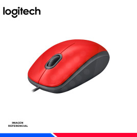 MOUSE LOGITECH M110 SILENT USB ROJO