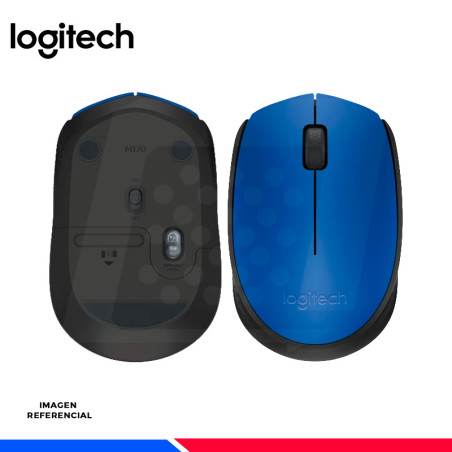 MOUSE LOGITECH M170 WIRELESS BLUE