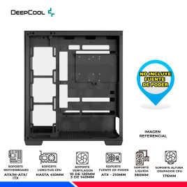 CASE DEEPCOOL CG580, V/TEMPLADO