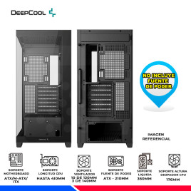 CASE DEEPCOOL CG580, V/TEMPLADO