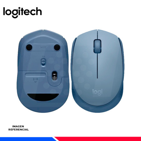 MOUSE LOGITECH M170 WIRELESS BLUE/GRAY